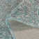 Doniece Blue Grey Shaggy Rug Soft Fluffy Deep Pile Mottled Warm Bedroom Mat