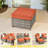 Joette 5 - Person Patio Conversation Set with Cushions-876764313