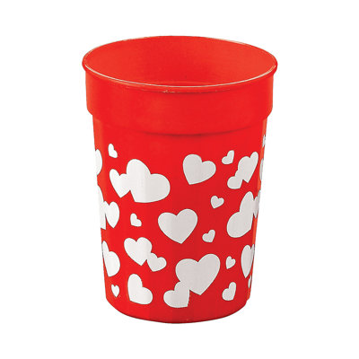 Disposable Valentine's Day Cups