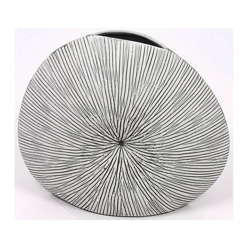 Vase de table Baudilia, Gris, H 4 po x l 4,7 po x P 2,4 po