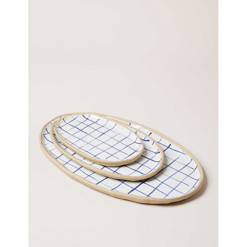 Oval Platter, Large: 16" X 10"