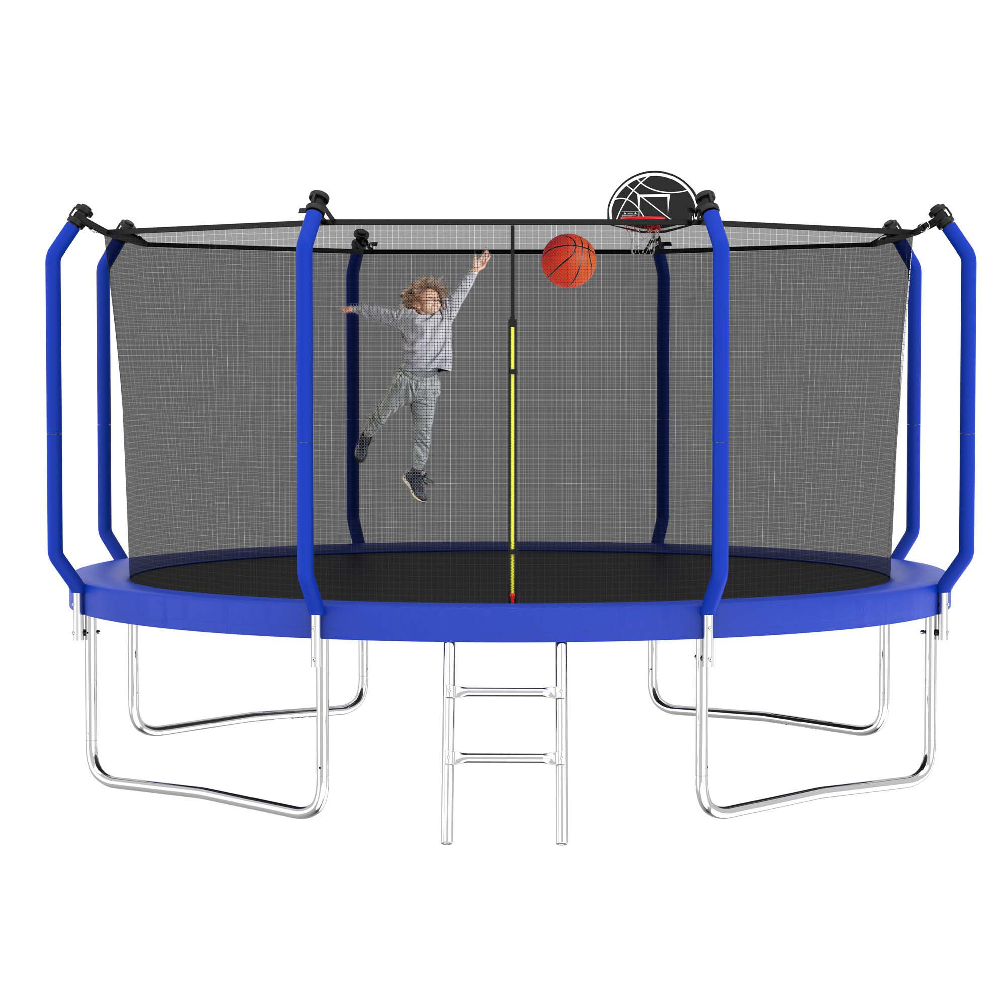 HBI home Outdoor Trampoline with Advanced Safety Features and Enhanced ...