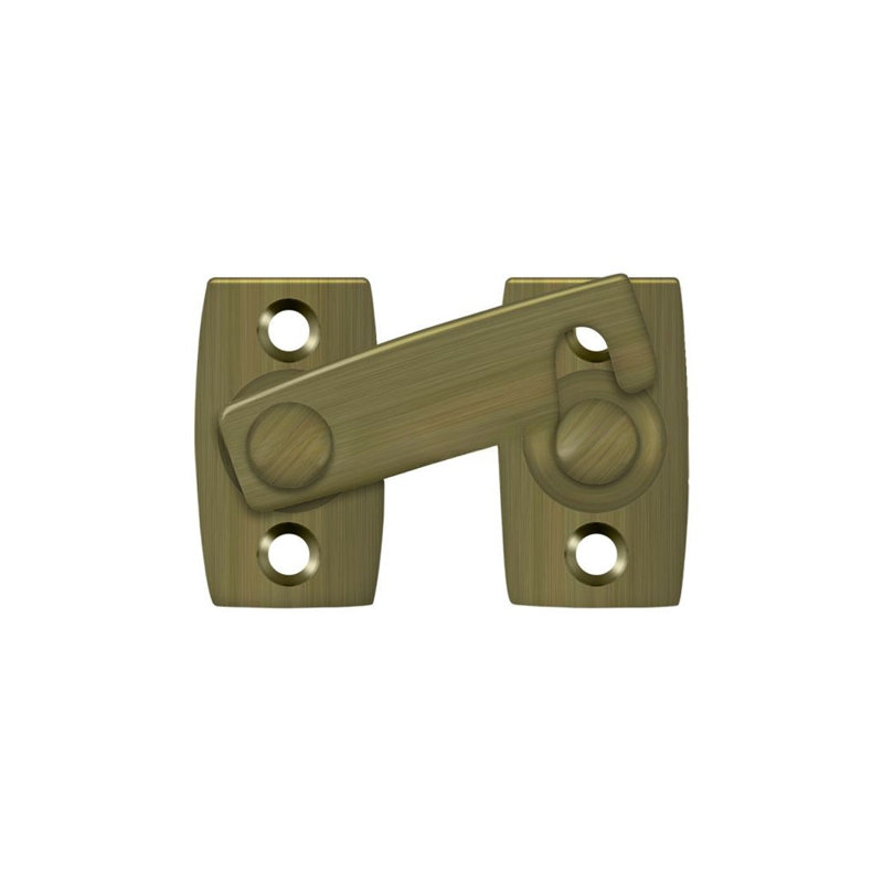 Brass Latch/Catch/Bolt, Antique Brass