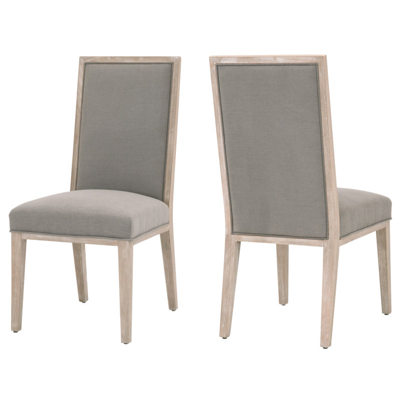 Chaise rembourrée Keten Temara, LiveSmart Peyton-Ardoise