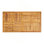 Outdoor 59 Inch Rectangular Solid Wood Table Dining Table