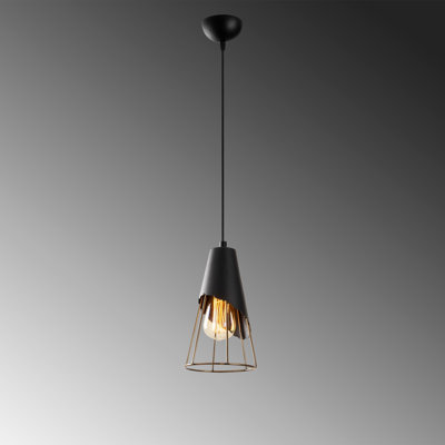 Luminaire suspendu conique à 1 lumière Express