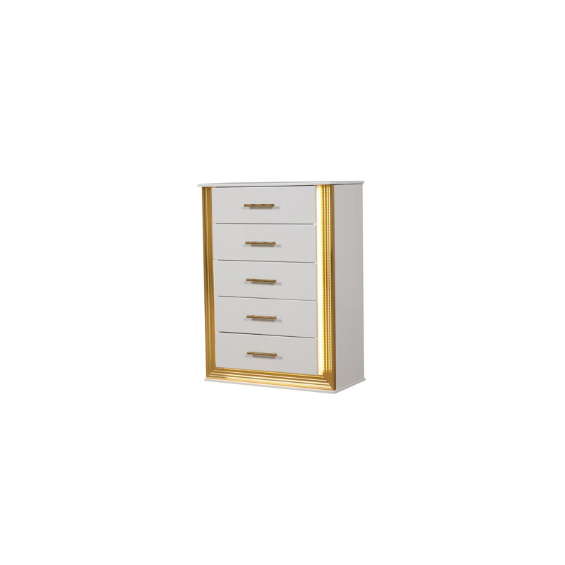 Commode 5 tiroirs Gilta