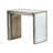Ziegler Mirrored Glass Top Nesting Tables