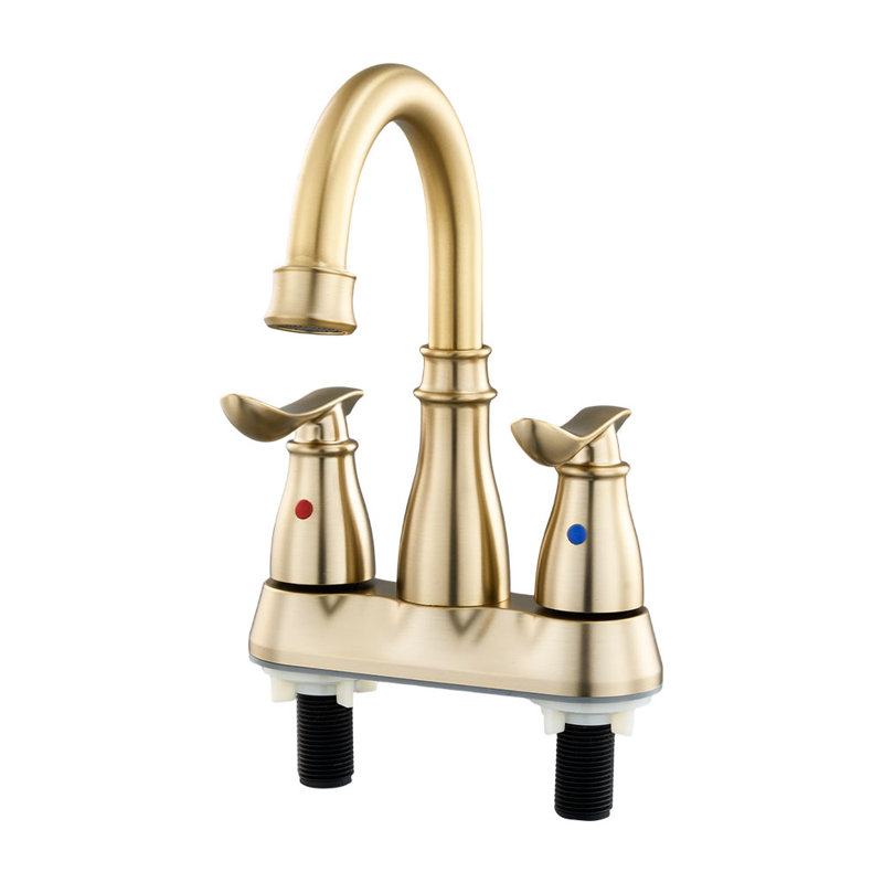 17 Stories Kitchen Faucet, Gold