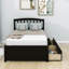 Lit plateforme simple avec tiroirs Eljay-1267667854