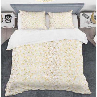 Polyester Twill Floral Duvet Cover Set