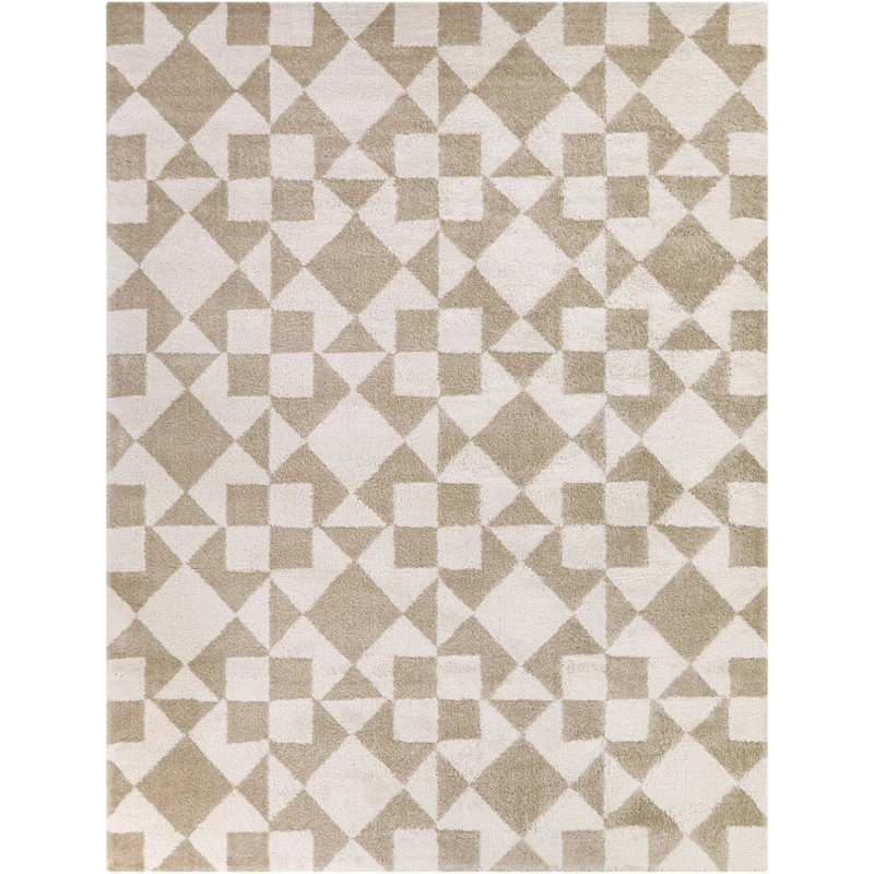 Tapis brun clair Aurand, Rectangle 5 pi 3 po x 7 pi