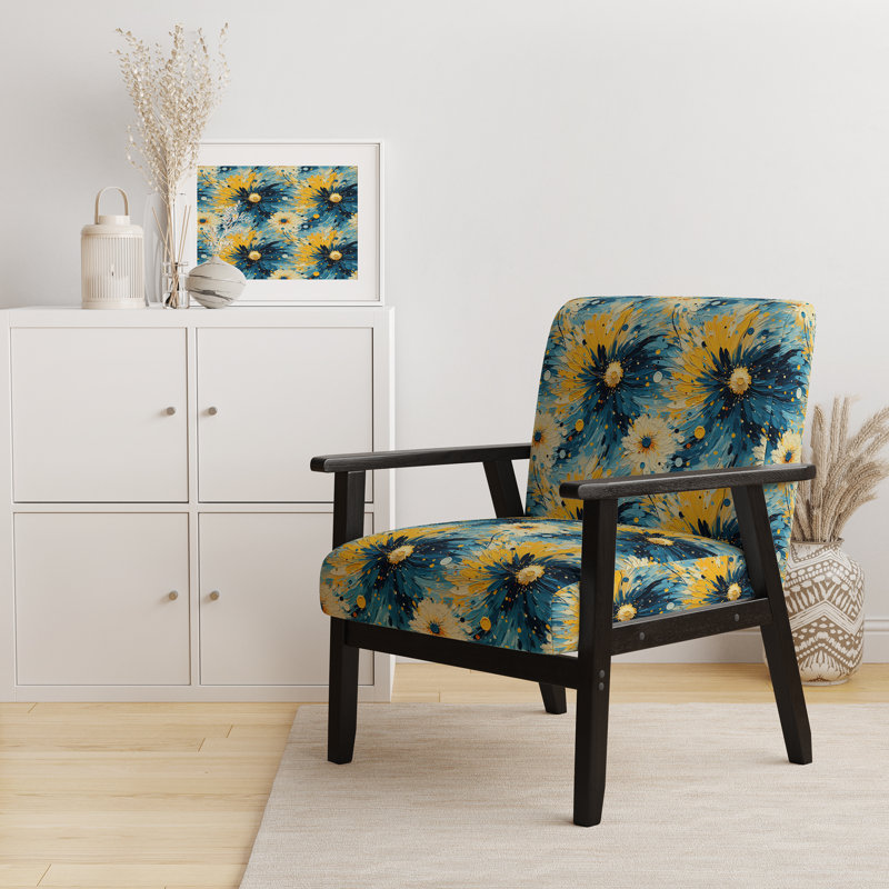 Popart Digital Doodle Explosion - Fauteuil rembourré moderne