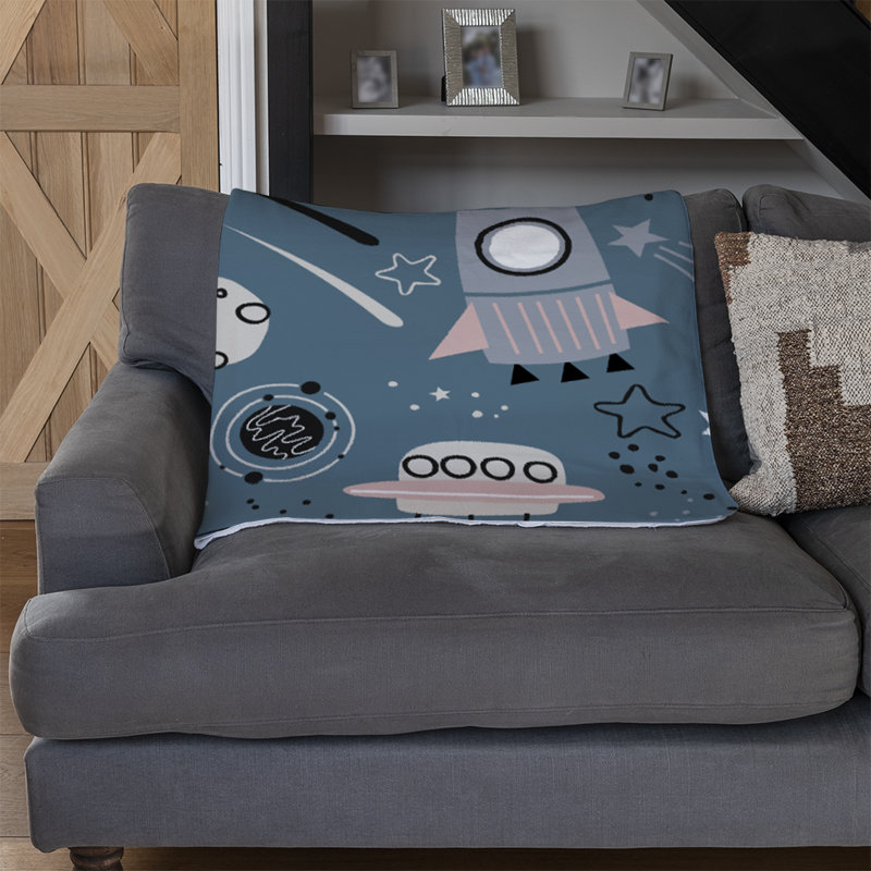 Poppe Quilted Throw Blanket