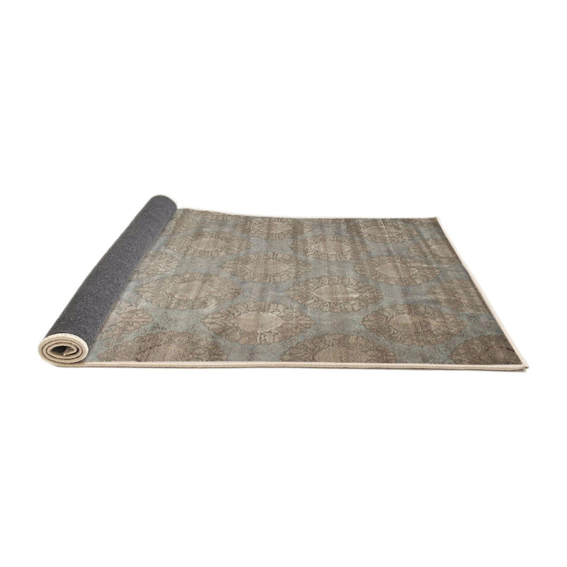 Tapis gris zone contemporaine, Rond 8 pi