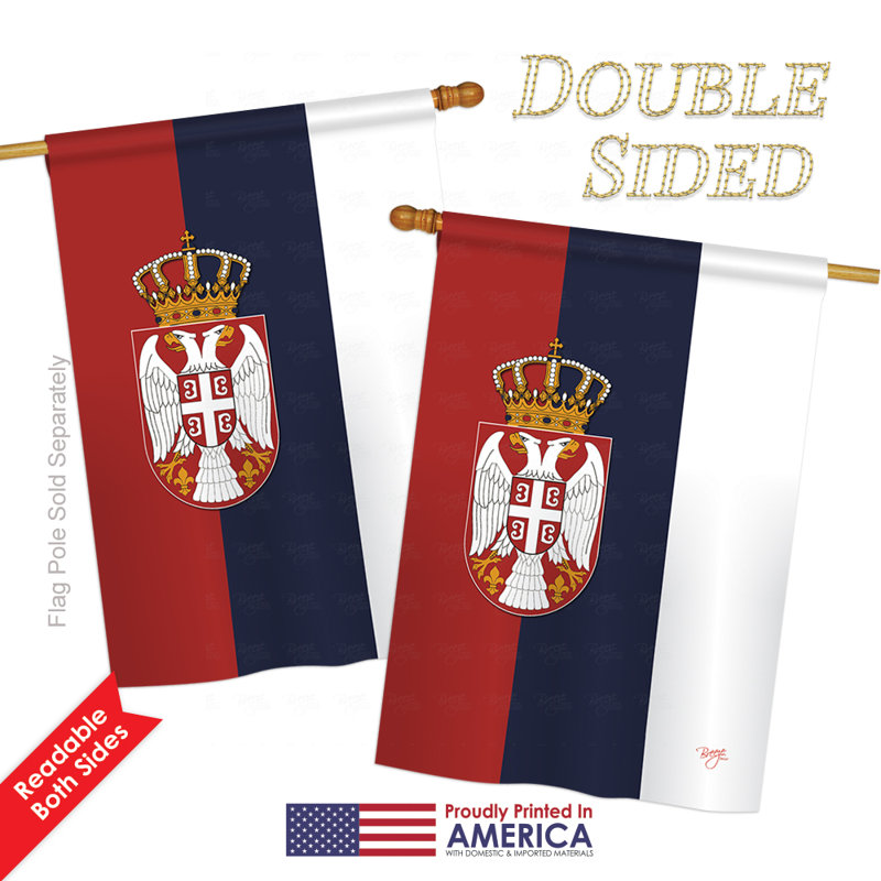 Double Sided Polyester Garden Flag, 40" H x 28" W