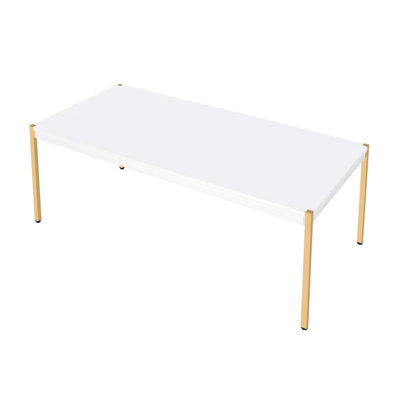 Rectangular Wooden Top Coffee Table