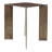 Midtown Reade Brass Outdoor Accent Table