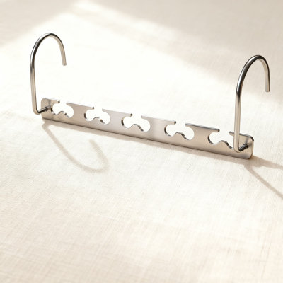 Heavy Duty Metal Magic Hangers 4 Pack, Space Saving Closet Organizer With 30 Lbs Capacity, Sturdy Multi Hanger For Clothes Storage And Wardrobe Organization