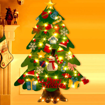 Christmas Deer People Tabletop Tree
