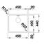 Andano 49 x 44cm Inset Kitchen Sink