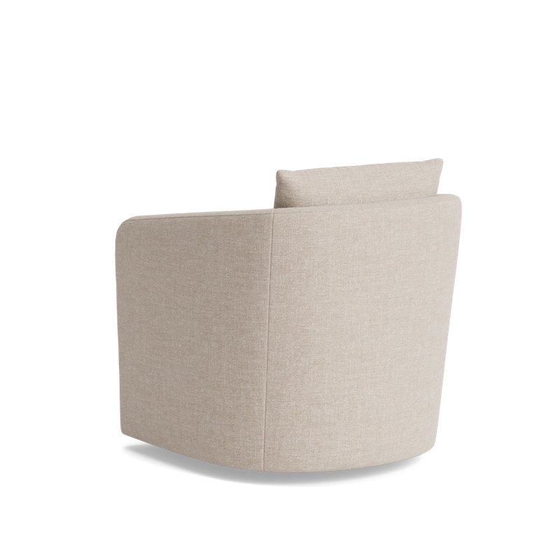 Astrid Swivel Chair, Performance Weave - Natural
