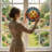7.8"H Glowing Cross Stained Glass Window Panel-1429721923