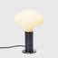 Knuckle Table Lamp In Blackened Oak + Oval-930229315