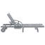 Chaise longue simple en acacia 80 po avec coussins Stanstead-1468242707