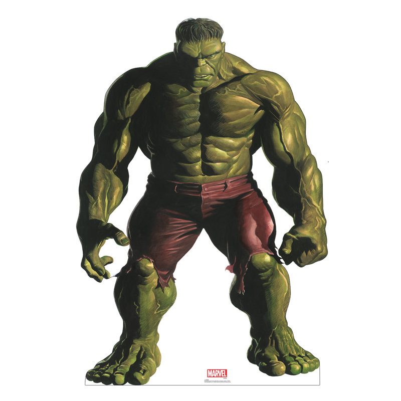 Life-Size Hulk Cardboard Cutout Standup - Marvel