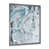 Impression argent sur toile encadrée