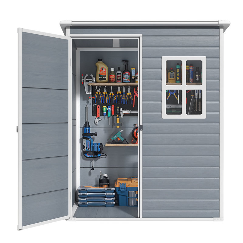 Outdoor Resin Storage Shed