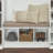 6 Pair Shoe Storage Bench
