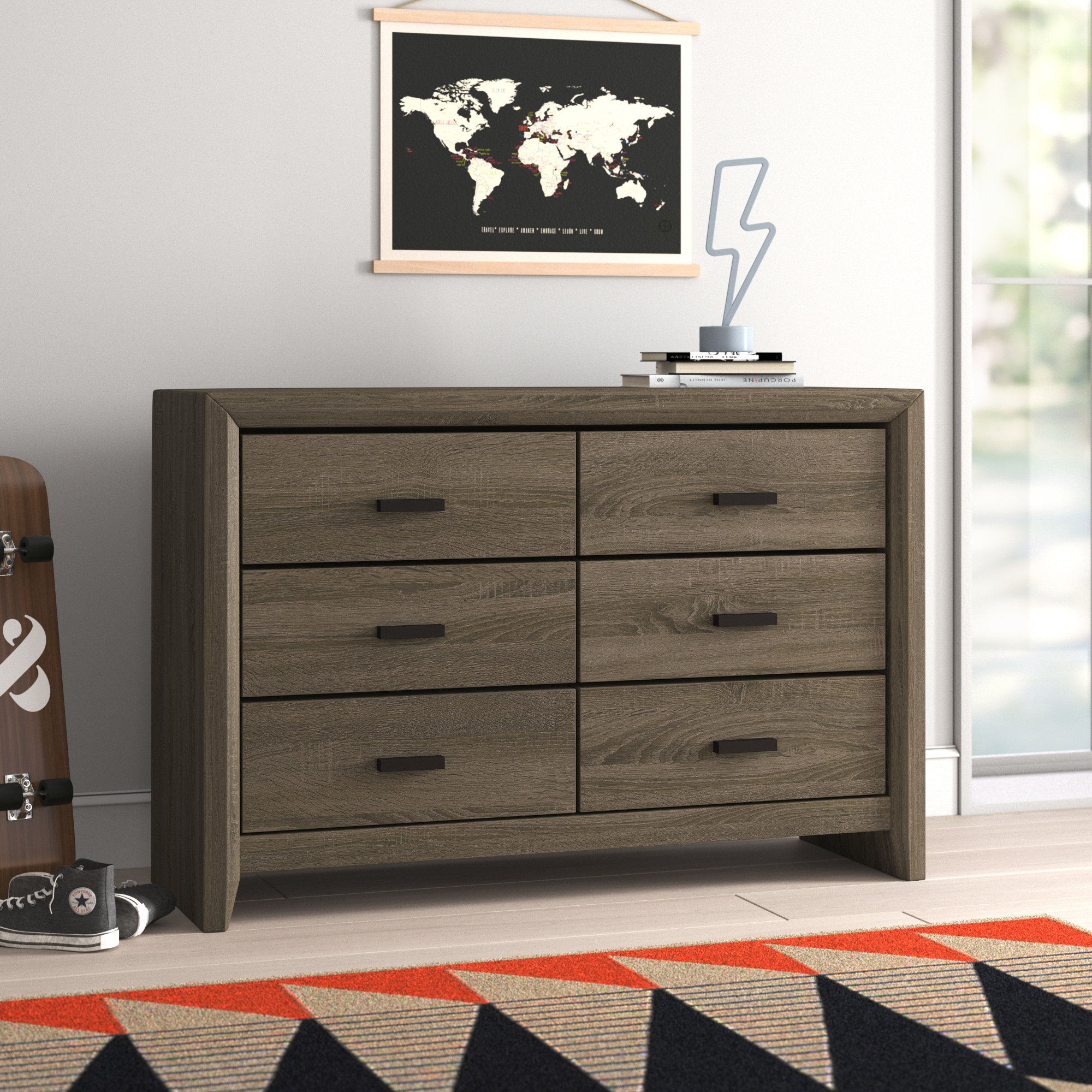 Viv + Rae™ Fort Hamilton 6 Drawer Double Dresser | Wayfair