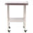 Commercial Grade Stainless Steel Prep Table with Adjustable Undershelf & Locking Casters