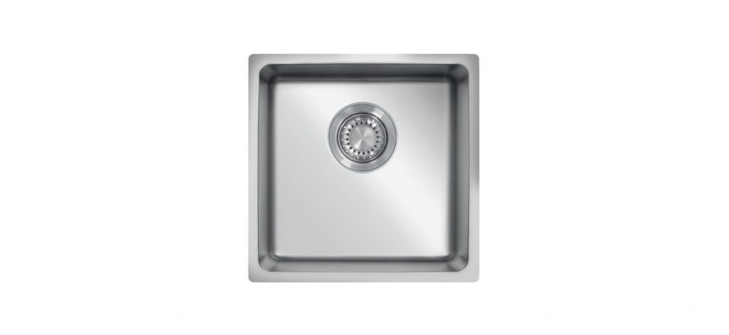 Micro Series ME400 1.0 Bowl Stainless Steel Undermount/Inset Kitchen Sink - 440x440mm