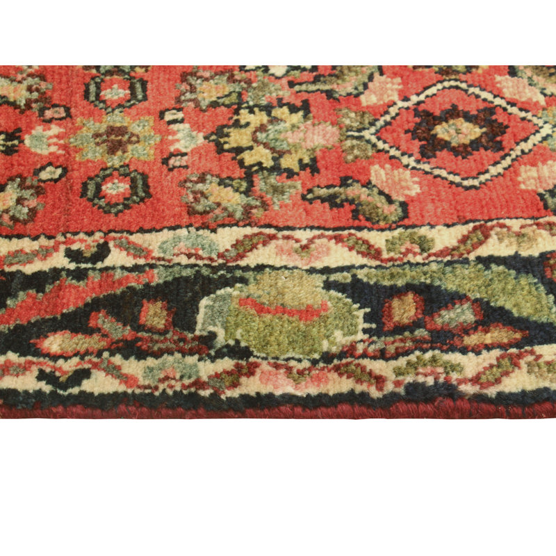 Khusbu Distressed Asucena Rust Runner