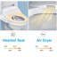 Siège de toilette allongé bidet
