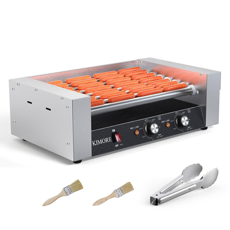 Hot Dog Roller, 18 Hot Dog Roller 7, avec couvercle