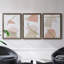 Trove I - Ensemble de 3 peintures sur toiles encadrées-85631481-85631478