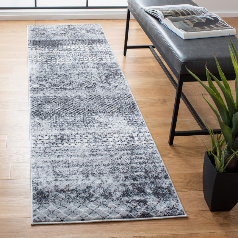 Tapis géométrique Doherty 700 Performance, Tapis de couloir 2 pi 2 po x 12 pi