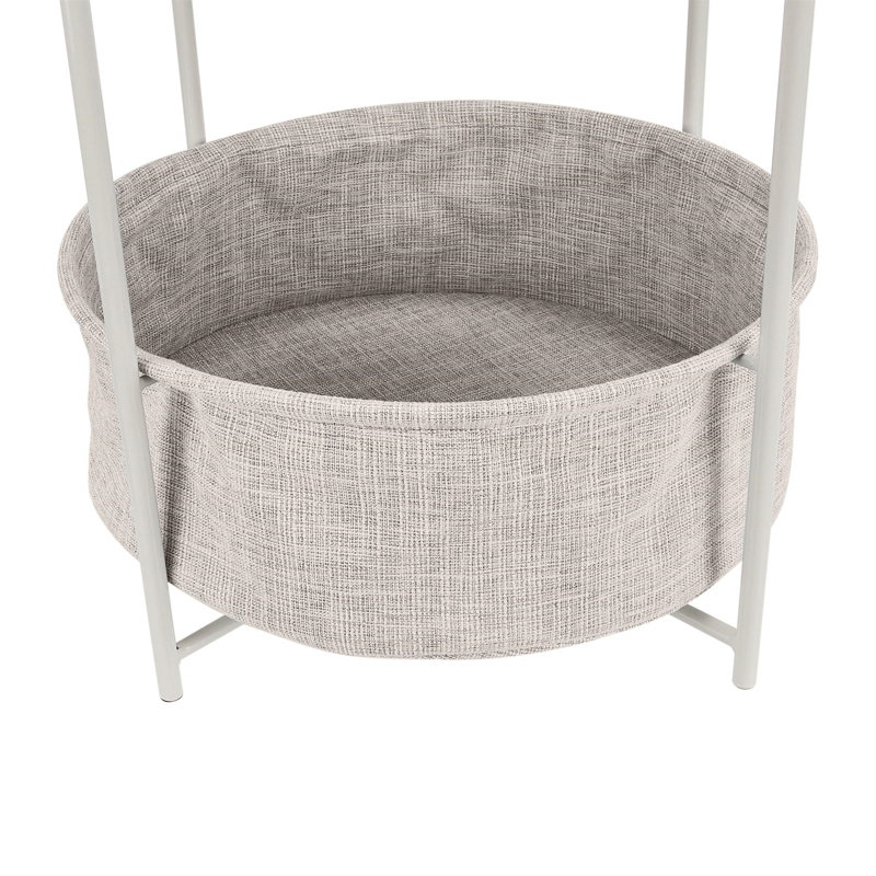 Avionna End Table, White