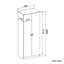 Shelissa 2 Door Manufactured Wood Wardrobe-87507178