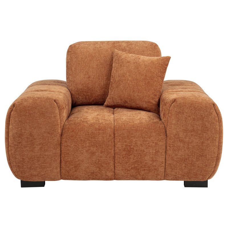 Chaise d'appoint Chizue, Orange