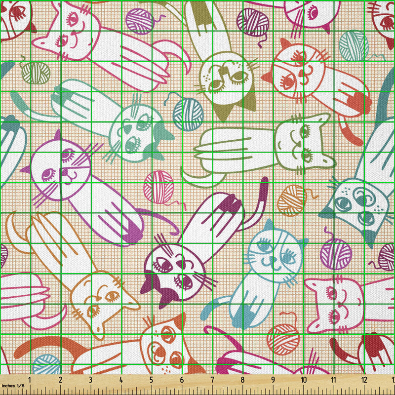 Courtany Kitty Pets Multi-Purpose Fabric