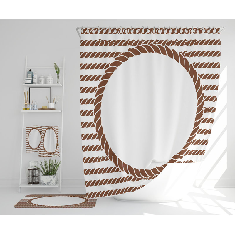 Nataysha Polyester Shower Curtain Set