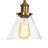 Mekhail 1 - Light Glass Shade Dimmable Classic Armed Wall Sconce-2046747725