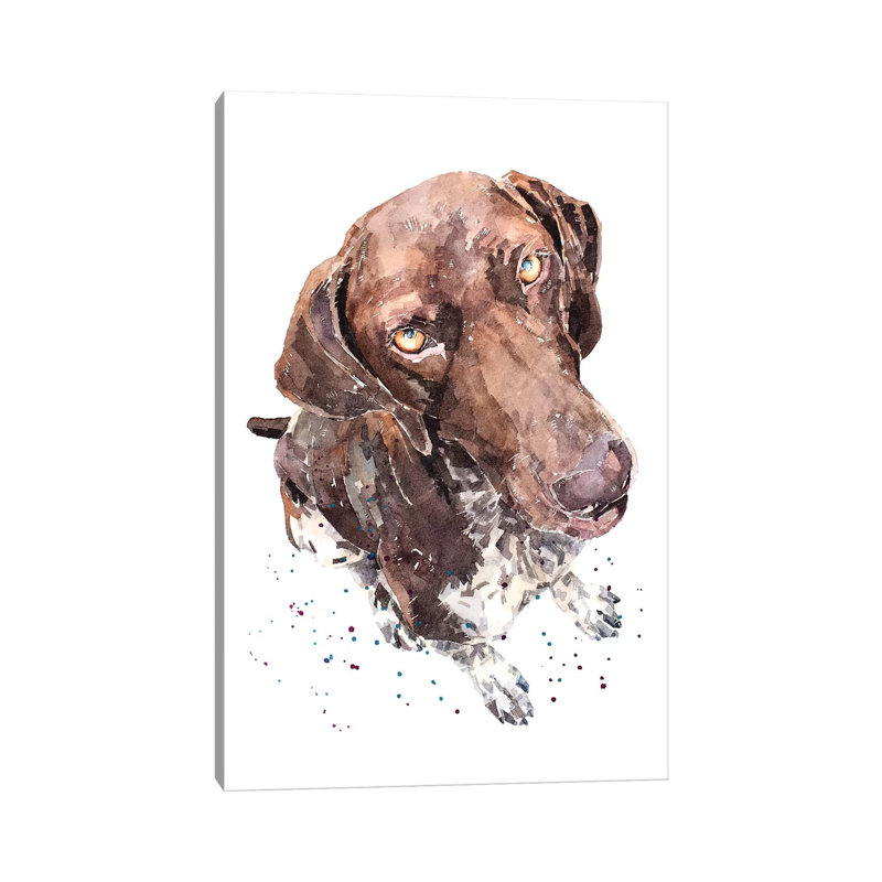 GSP II par EdsWatercolours - impression d'art graphique, H 26 po x l 18 po x P 1,5 po, Toile tendue, Pas de tapis