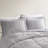Warm Grey Ombre Shaggy Comforter Mini For Full/queen, Long-lasting Comfort Queen Bed,
