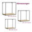 Hendrica 3 Piece Square Accent Shelf-662012791-662012788
